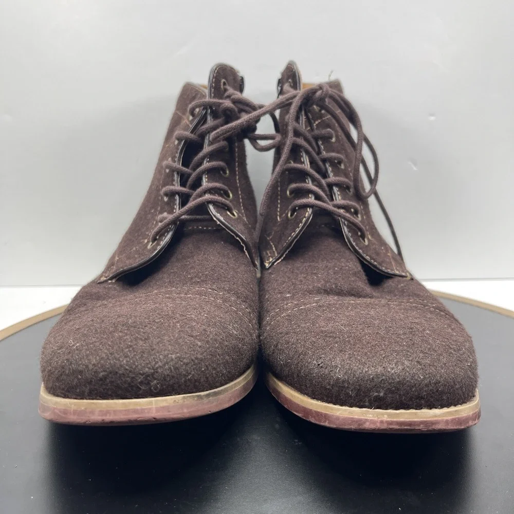 Giorgio Brutini Ankle Boots Men Size 11 Cap Toe Brown Casual Heritage